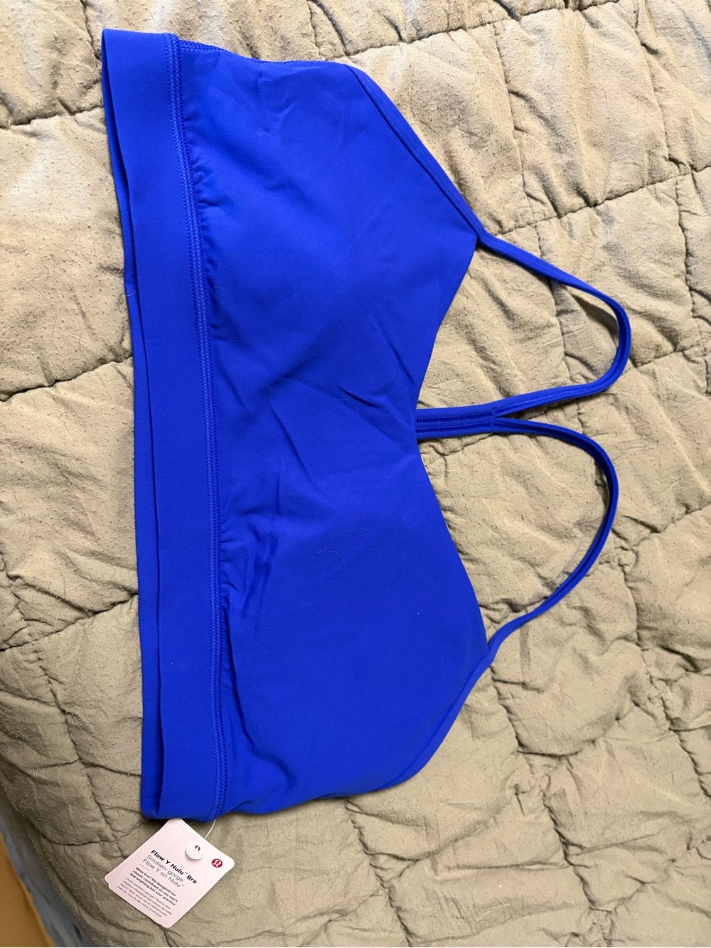 lululemon athletica Electric Blue Wireless Sports Bralette